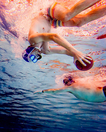 Underwater rugby seesion 1-2