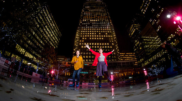 Ice Skating Canary Wharf-18
