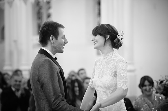 Alexi and Lorna Wedding B&W0150