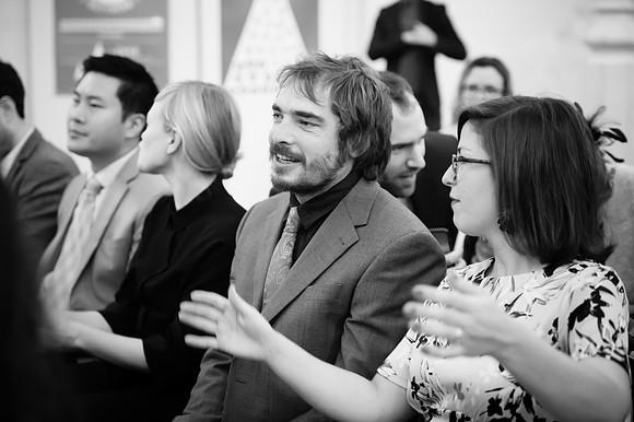 Alexi and Lorna Wedding B&W0043