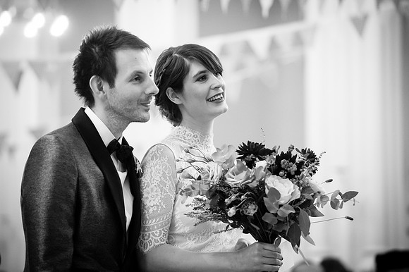 Alexi and Lorna Wedding B&W0109