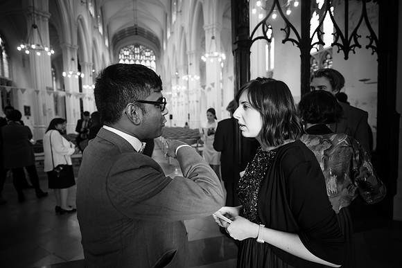 Alexi and Lorna Wedding B&W0160
