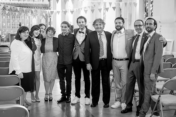 Alexi and Lorna Wedding B&W0002