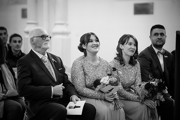 Alexi and Lorna Wedding B&W0071