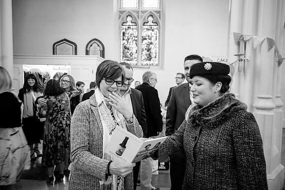 Alexi and Lorna Wedding B&W0145