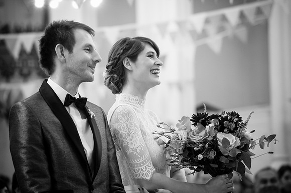 Alexi and Lorna Wedding B&W0089