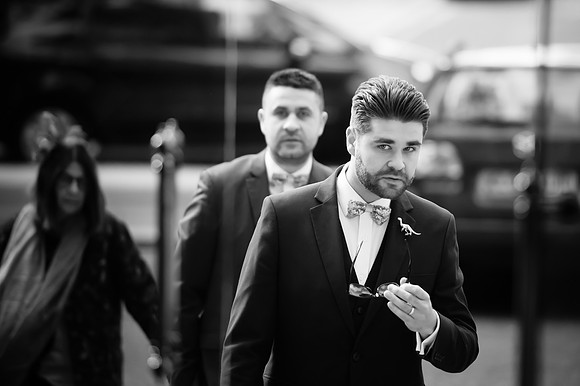 Alexi and Lorna Wedding B&W0029