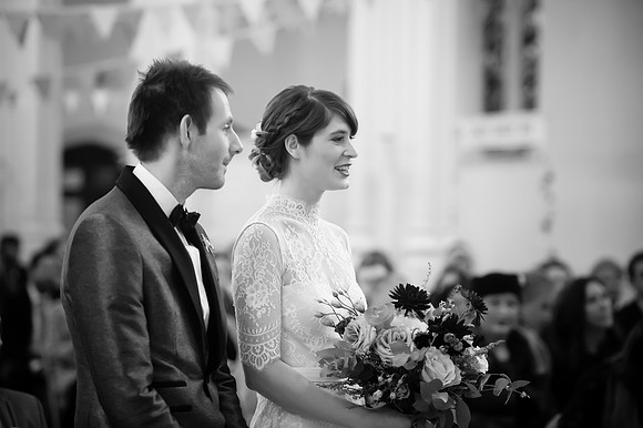 Alexi and Lorna Wedding B&W0070