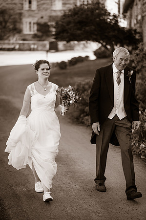 Jess and Hugh Wedding BW-90
