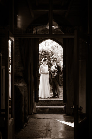 Jess and Hugh Wedding BW-262