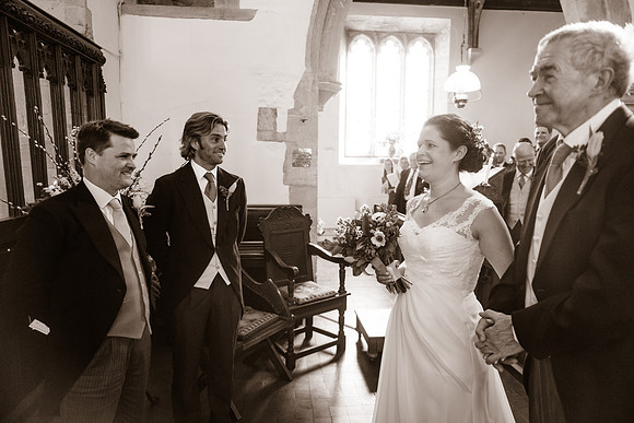 Jess and Hugh Wedding BW-142