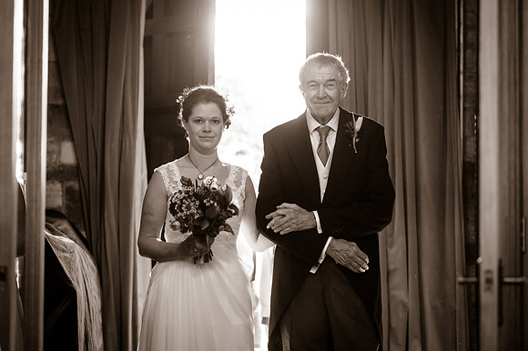 Jess and Hugh Wedding BW-127