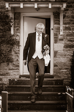 Jess and Hugh Wedding BW-78