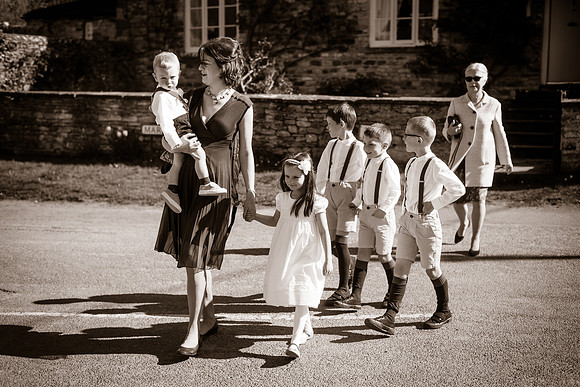 Jess and Hugh Wedding BW-74