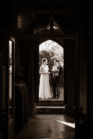 Jess and Hugh Wedding BW-264