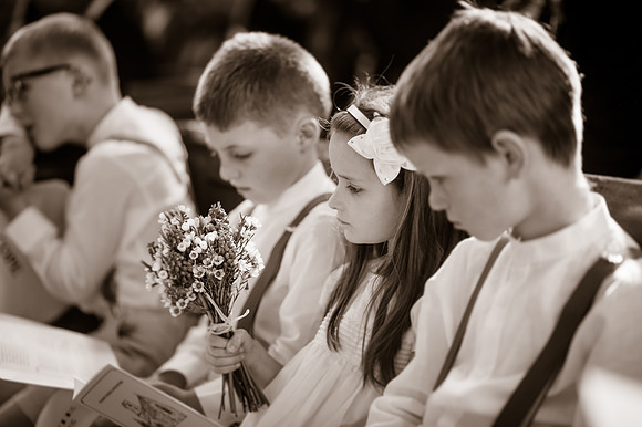 Jess and Hugh Wedding BW-163