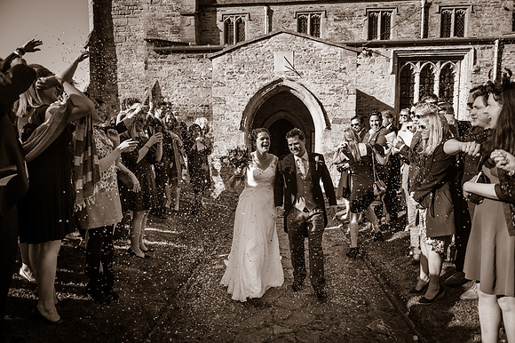Jess and Hugh Wedding BW-274