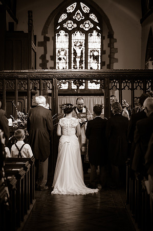 Jess and Hugh Wedding BW-145