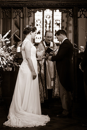 Jess and Hugh Wedding BW-156
