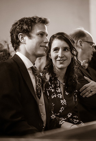 Jess and Hugh Wedding BW-175
