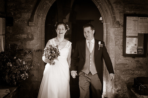 Jess and Hugh Wedding BW-267