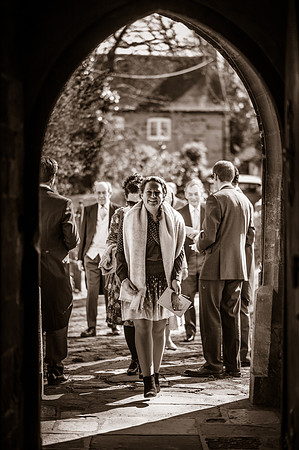Jess and Hugh Wedding BW-49