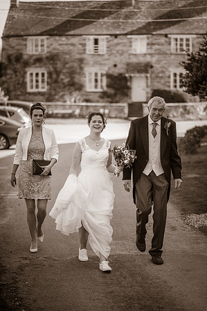 Jess and Hugh Wedding BW-88