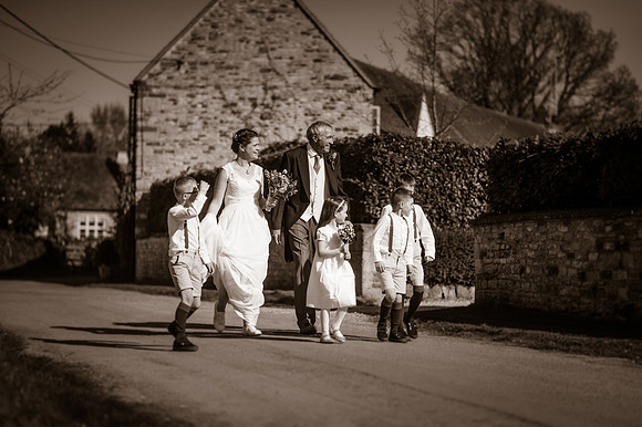 Jess and Hugh Wedding BW-101