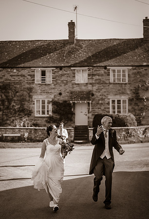 Jess and Hugh Wedding BW-86