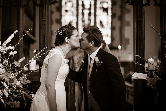 Jess and Hugh Wedding BW-162