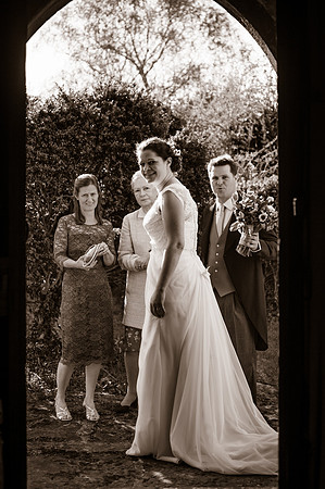 Jess and Hugh Wedding BW-250