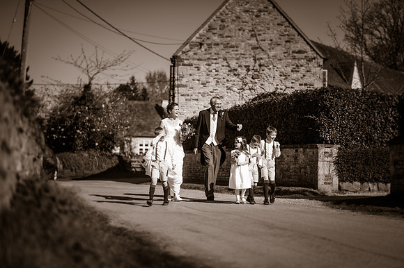 Jess and Hugh Wedding BW-100
