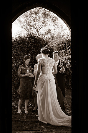 Jess and Hugh Wedding BW-249