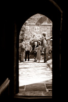 Jess and Hugh Wedding BW-12