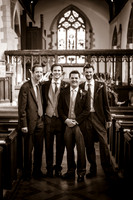 Jess and Hugh Wedding BW-11