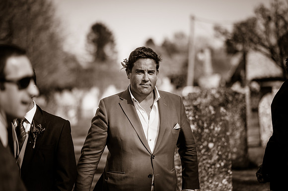 Jess and Hugh Wedding BW-63