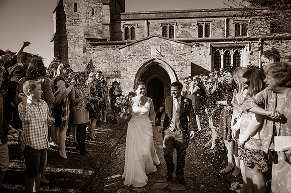 Jess and Hugh Wedding BW-280