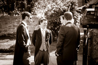 Jess and Hugh Wedding BW-16