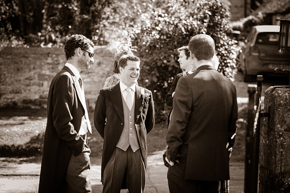 Jess and Hugh Wedding BW-16