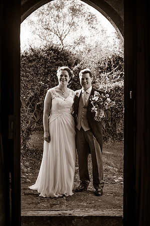 Jess and Hugh Wedding BW-254