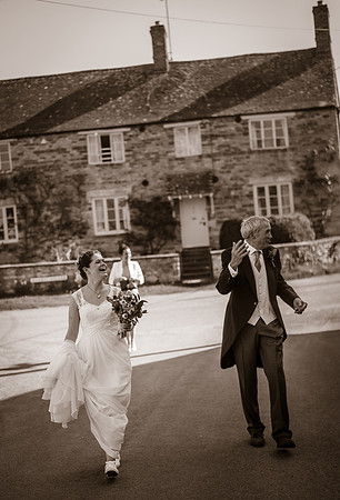 Jess and Hugh Wedding BW-87