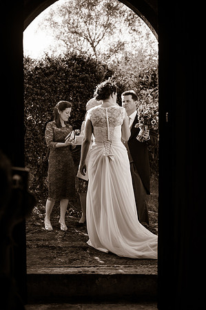 Jess and Hugh Wedding BW-248
