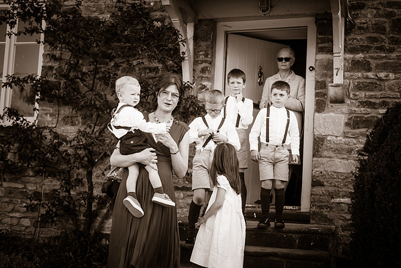 Jess and Hugh Wedding BW-72