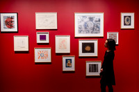 Bourgeois_Kusama_ Sothebys_exhibition_07