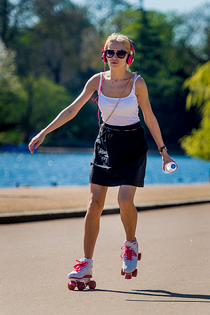 Hot Weather London parks