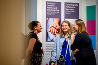 Anica and Katharina talking to Gabriella from Scaling up LENS project.