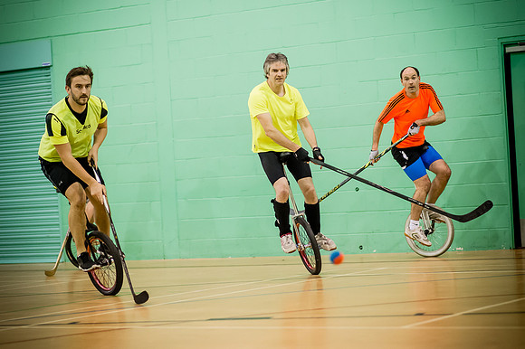 Unicycle hockey seesion 1-9