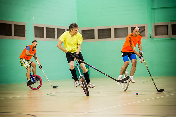 Unicycle hockey seesion 1-10