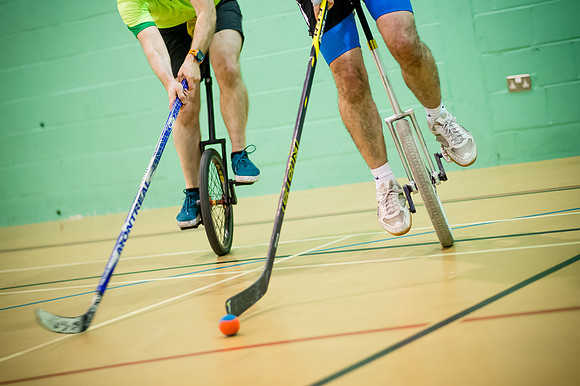 Unicycle hockey seesion 1-14