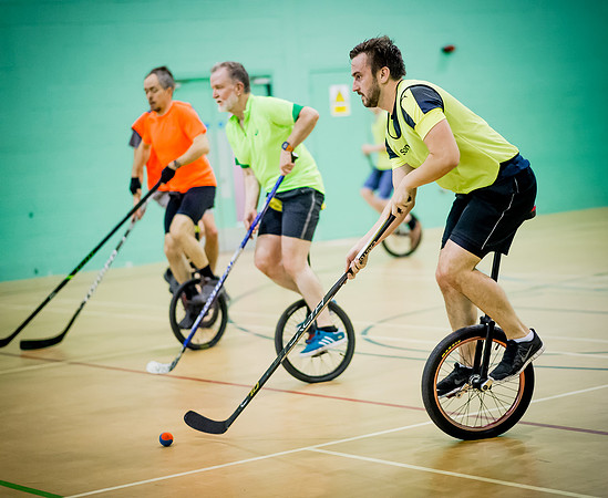 Unicycle hockey seesion 1-20